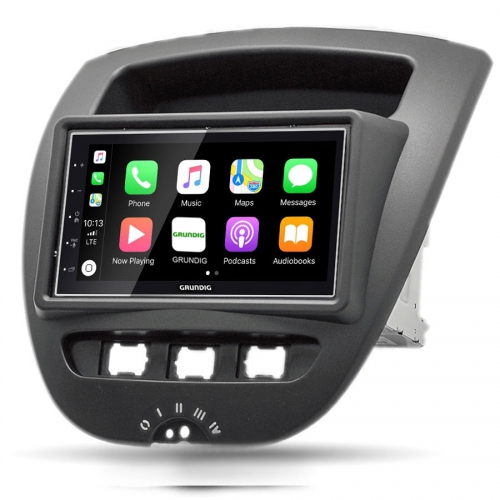 Grundig Citroen C1 Peugeot 107 CarPlay AndroidAuto Multimedya Sistemi