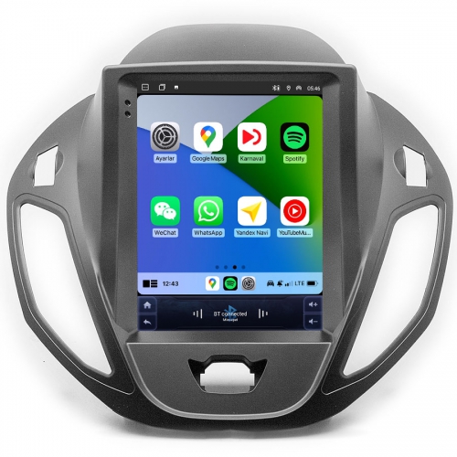 Ford Transit Courier Tourneo Courier  9.7 inç Tesla Carplay Androidauto Android Multimedya Sistemi