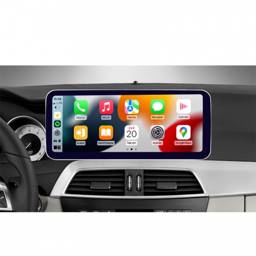 Mercedes-Benz C Serisi (W204) 12.3 inç 4/64 Carplay Androidauto Android Multimedya Sistemi 