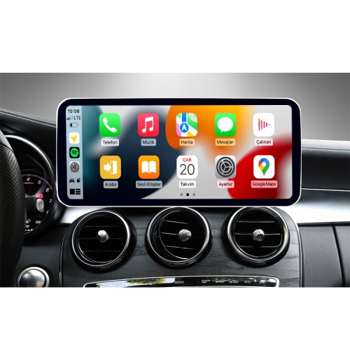 Mercedes - Benz C-serisi (W205) 10.25 inç 4/64 Carplay Androidauto Android Multimedya Sistemi 