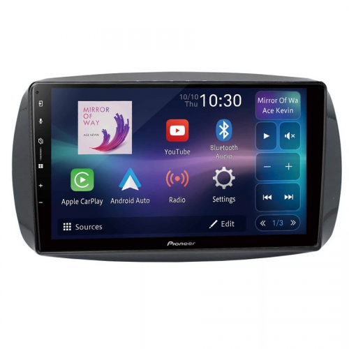 Pioneer PF97BT Smart Fortwo ForFour (453) 9 inç Carplay Androidauto Multimedya Sistemi