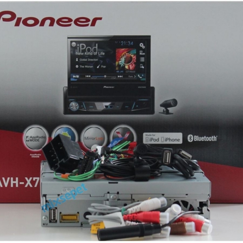 Pioneer AVH-X7700BT Multimedya DVD USB Bluetooth indash Oto Teyp